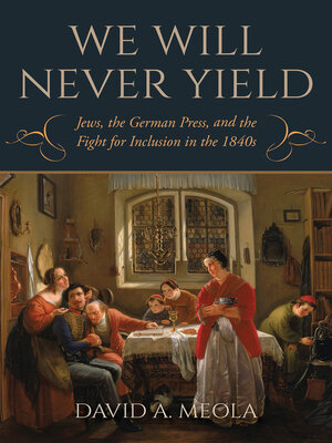 cover image of "We Will Never Yield"
